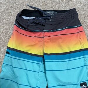 O'Neill Kids Swim Trunks - Black, Red, Yellow, Blue